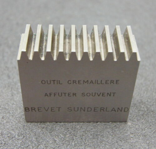 ROLLET PARIS Hobelkamm rack cutter f. MAAG-Wälzhobelmaschinen DP14 Angle 29° Z=10