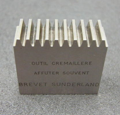 ROLLET PARIS Hobelkamm rack cutter f. MAAG-Wälzhobelmaschinen DP14 Angle 29° Z=10