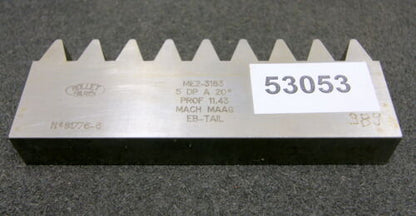 ROLLET PARIS Hobelkamm rack cutter DP5 Angle 20° Z= 9