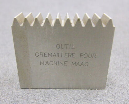 DELTAL Hobelkamm rack cutter m= 2 Angle 20° 63x20mm