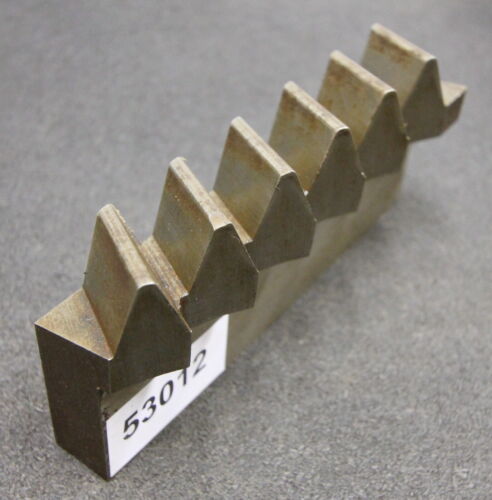 Hobelkamm rack cutter m= 7 Angle 20° 160x33mm 6 Zähne