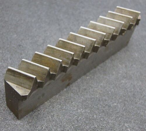 Hobelkamm rack cutter m= 4 Angle 20° 160x25mm 11 Zähne