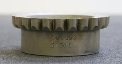 LORENZ Glockenschneidrad für Rollkettenrad DIN8197 Tlg. 1/2" x Rollend. 7,75mm