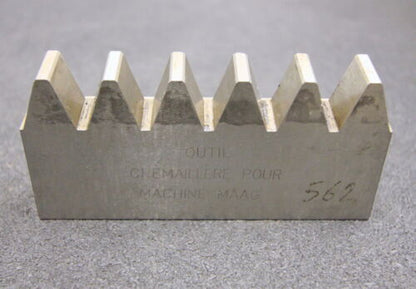 DELTAL Hobelkamm rack cutter m= 6 Angle 20° 112x20mm