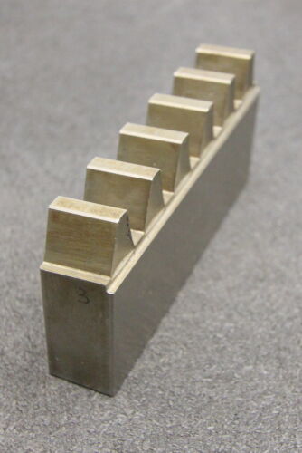 DELTAL Hobelkamm rack cutter f. MAAG-Wälzhobelmaschinen m= 6 Angle 14°30` 113x20mm