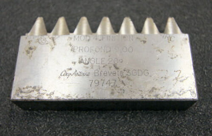 DELTAL Hobelkamm rack cutter m= 4 Angle 20° 88x20mm