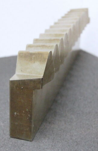 DELTAL Hobelkamm rack cutter m= 6 Angle 20° 250x30mm