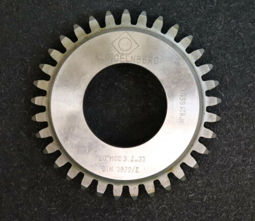 KLINGELNBERG Glockenschneidrad m= 3,0mm 20° EGW BPII nach DIN3972 haP0=1,25m ß=0°