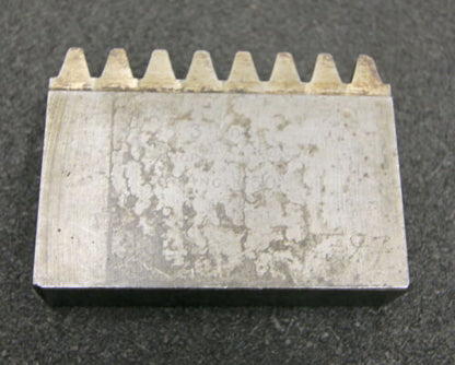 DELTAL Hobelkamm rack cutter m= 3 Angle 30° 76x19mm