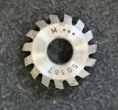 MIKRON Wälzfräser No. 50187 - Ø23x8xØ8mm 1gg. Rechts 15 Spanuten