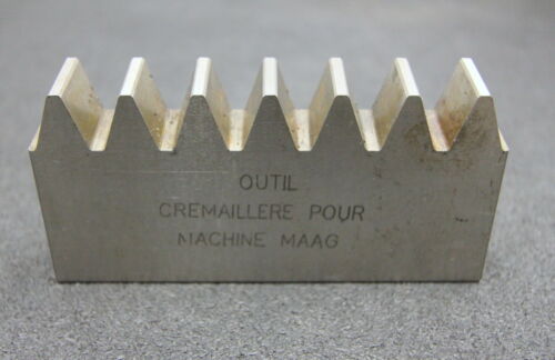 DELTAL Hobelkamm rack cutter m= 5 Angle 20° 110x20mm