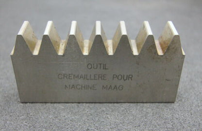 DELTAL Hobelkamm rack cutter m= 5 Angle 20° 110x20mm