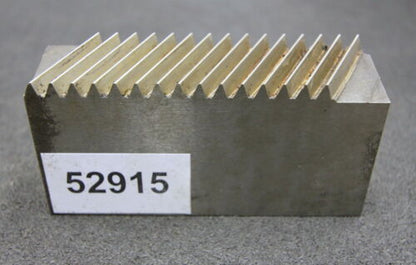 MAAG Hobelkamm rack cutter f. MAAG-Wälzhobelmaschinen m= 1,7320 Angle 20° 110x29mm