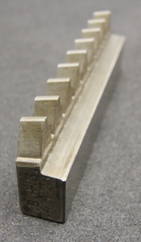 MAAG Hobelkamm rack cutter m= 5,000 Angle 20° 140x20mm