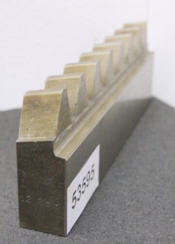 DELTAL Hobelkamm rack cutter m= 8 Angle 20° 200x25mm