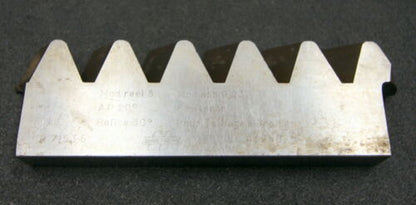 BRENIER Hobelkamm rack cutter m= 8 Angle 20° 190x26mm