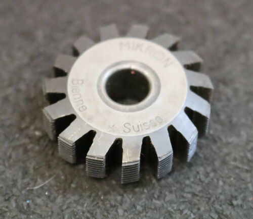 MIKRON Wälzfräser No. 74911 - Ø32x10xØ8mm 1gg. Rechts 15 Spanuten