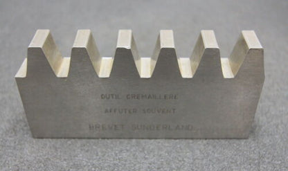 ROLLET PARIS Hobelkamm rack cutter DP4 Angle 14°30