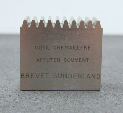 ROLLET PARIS Hobelkamm rack cutter f. MAAG-Wälzhobelmaschinen DP14 Angle 29° Z=10