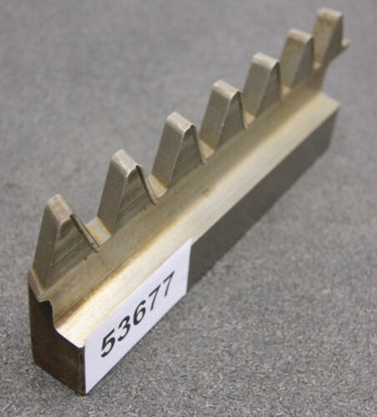 BRENIER Hobelkamm rack cutter m= 7 Angle 20° 185x20mm