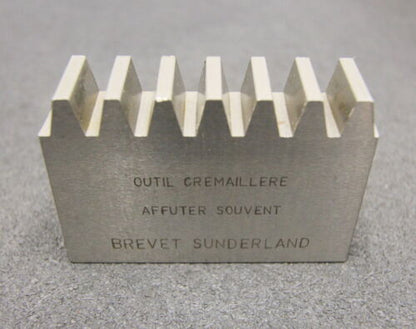 ROLLET PARIS Hobelkamm rack cutter DP7 Angle 14°30