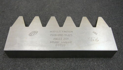 DELTAL Hobelkamm rack cutter m= 8,5 Angle 20° 160x25mm
