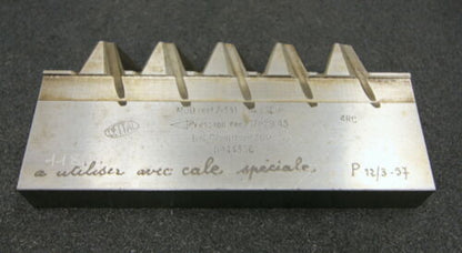 DELTAL Hobelkamm rack cutter m= 7,331 Angle 30° 160x20mm