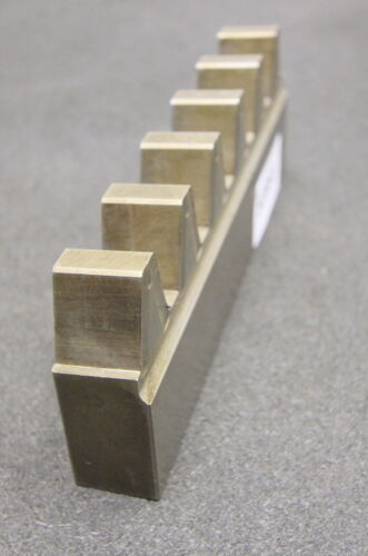 DELTAL Hobelkamm rack cutter m= 10 185x25mm Z= 6