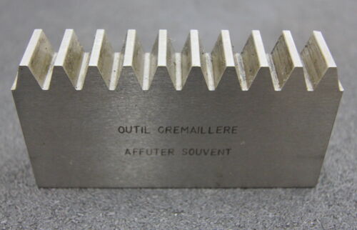 ROLLET PARIS Hobelkamm rack cutter m= 3,25 Angle 20°