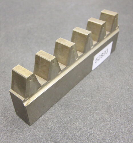 DELTAL Hobelkamm rack cutter m= 10 185x25mm Z= 6