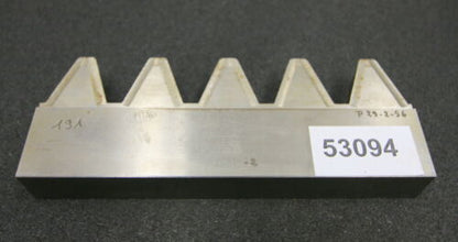 DELTAL Hobelkamm rack cutter m= 12 Angle 20° 185x25mm