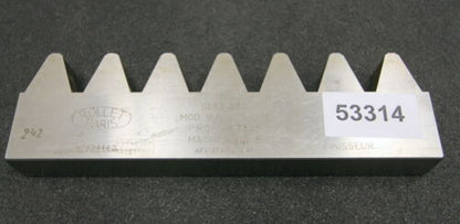 ROLLET PARIS Hobelkamm rack cutter m= 9,659 Angle 20°