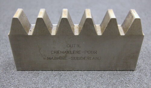 DELTAL Hobelkamm rack cutter m= 6 Angle 20° 112x20mm