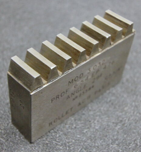 ROLLET PARIS Hobelkamm rack cutter m= 3,032 Angle 20°