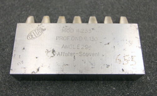 DELTAL Hobelkamm rack cutter m= 4,233 - 29° 95x20mm