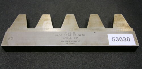 ROLLET PARIS Hobelkamm rack cutter m= 17 Angle 29°