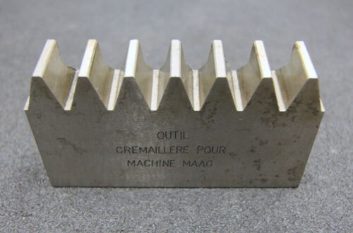 DELTAL Hobelkamm rack cutter m= 4,5 Angle 20° 100x20mm