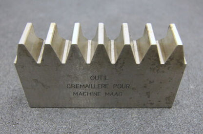 DELTAL Hobelkamm rack cutter m= 4,5 Angle 20° 100x20mm