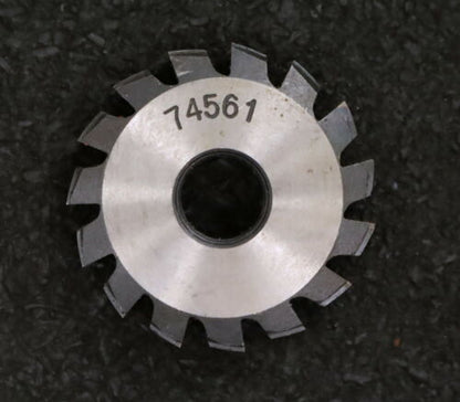 MIKRON Wälzfräser No. 74561 - Ø30x8xØ8mm 1gg. Rechts 15 Spanuten