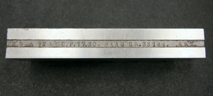 MAAG Hobelkamm rack cutter m= 9 Angle 17°30 167x25mm