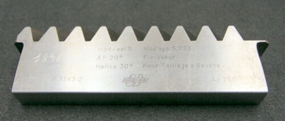 BRENIER Hobelkamm rack cutter m= 5 Angle 20° 180x30mm