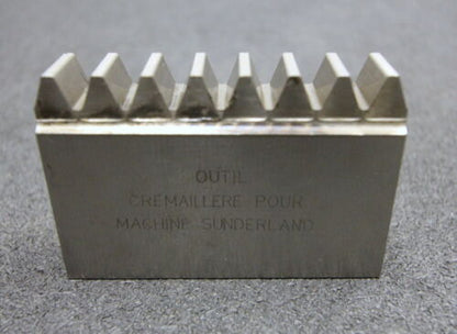 DELTAL Hobelkamm rack cutter m= 3,25 Angle 20° 80x20mm