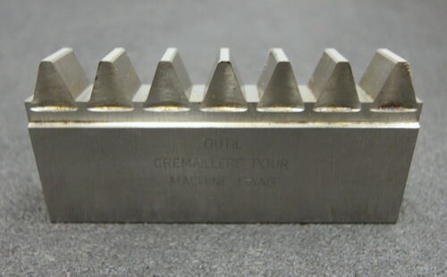 DELTAL Hobelkamm rack cutter m= 5 Angle 20° 110x20mm