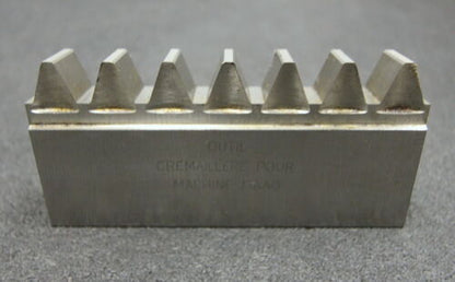 DELTAL Hobelkamm rack cutter m= 5 Angle 20° 110x20mm