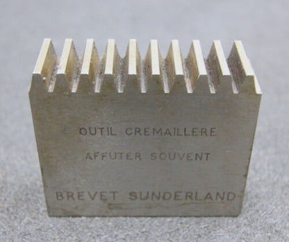 ROLLET PARIS Hobelkamm rack cutter m= 2 Angle 29°