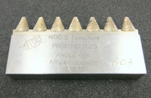 DELTAL Hobelkamm rack cutter m= 5 Angle 20° 110x20mm