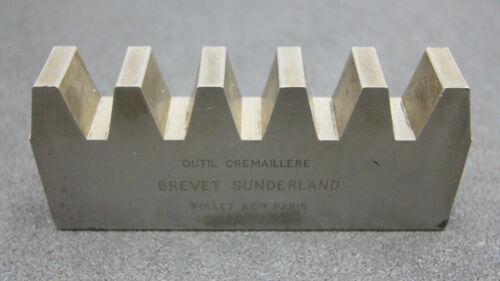 ROLLET PARIS Hobelkamm rack cutter m= 7,5 Angle 20°