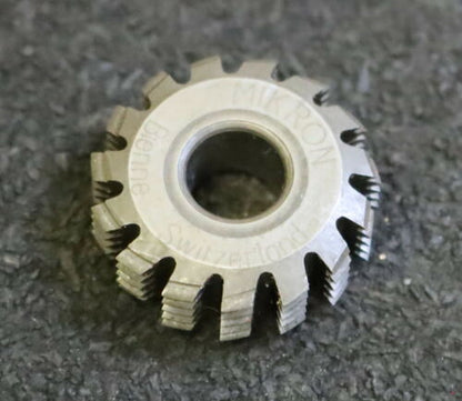 MIKRON Wälzfräser No. 69538 - Ø24x8xØ8mm 1gg. Rechts 15 Spanuten