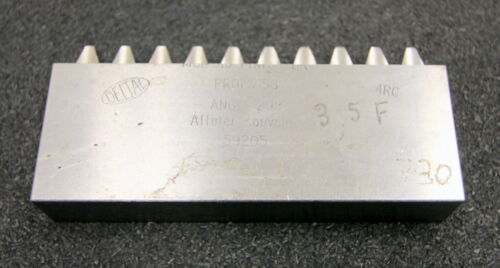 DELTAL Hobelkamm rack cutter m= 3,5 Angle 20° 110x20mm