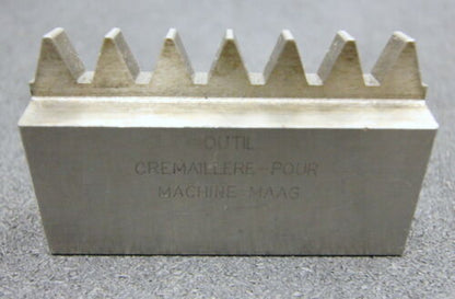 DELTAL Hobelkamm rack cutter m= 4 Angle 20° 87x20mm